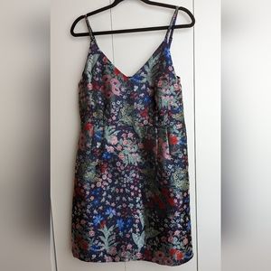 Frank and Oak Jacquard Slip Dress